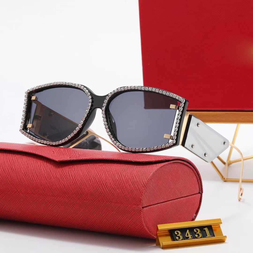

Spring new designer sunglasses Luxury square Sunglasses high quality wear comfortable online celebrity fashion glasses Irregular pearlescence