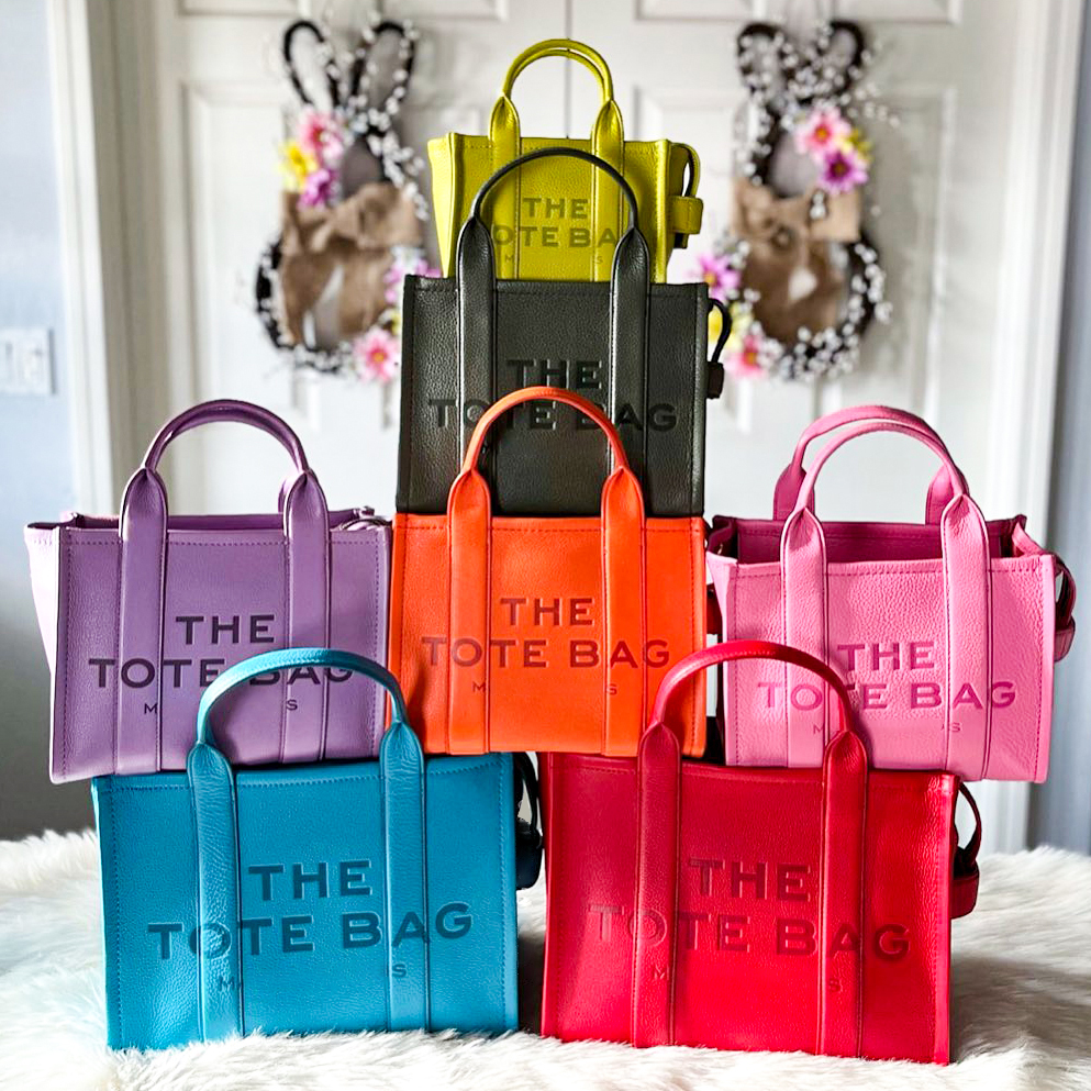 

marc the tote bag Luxurys Designers Shopping Fashion Totes Beach Cross Body Shoulder Bags weekend large marcjocobs basket handbags casual square marc jocobs bag, Brown