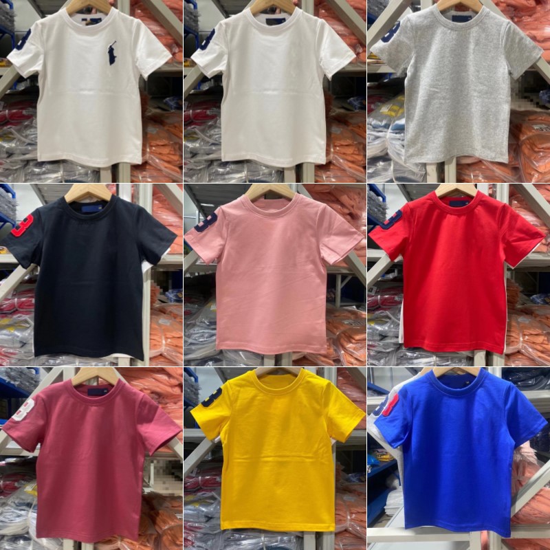 

Kids Embroidery Ralphs Polos T-Shirt girls boys youth childrens Casual Toddlers Top Polos TShirts boy girl Sleeve Homme Lapel Tees designer brand m2hM#