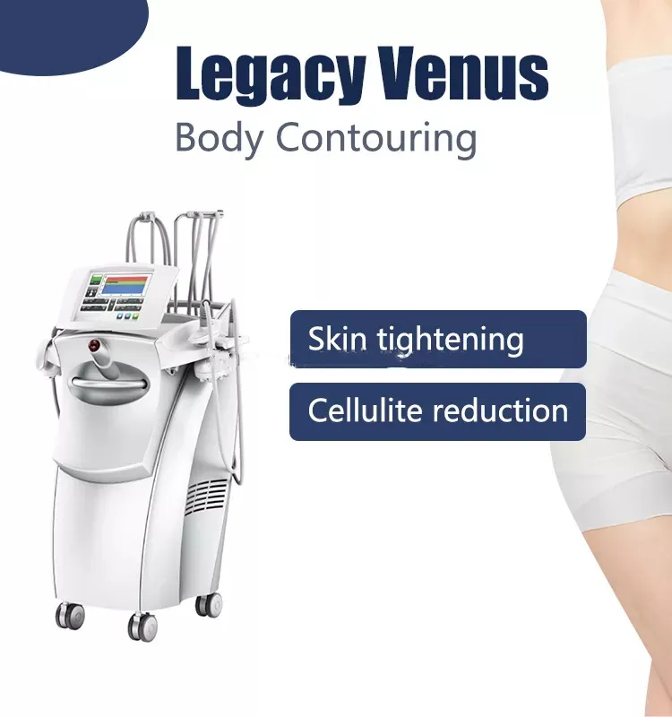 

Venus Legacy Fat Burning Cellulite Reduction Muscle Contouring Vacuum Therapy Cavitation RF Technology