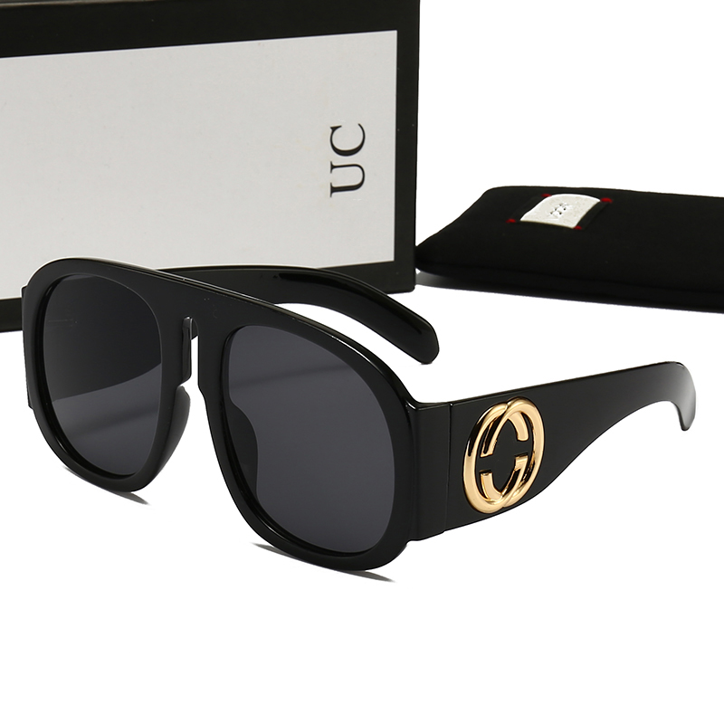 

Luxury designers sunglasses For Women Unisex Designer sunglasses Goggle Beach Sun Glasses trend Alphabet Retro Frame Luxury Design