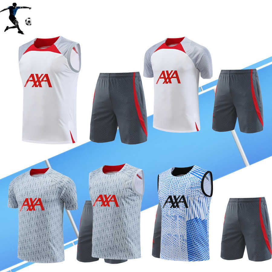 

Sleeveless 22 23 24 GAKPO men adults football tracksuit shirt soccer training suit 2023 2024 DARWIN ELLIOTT Mohamed Luis DIaz kit survetement, Shorts