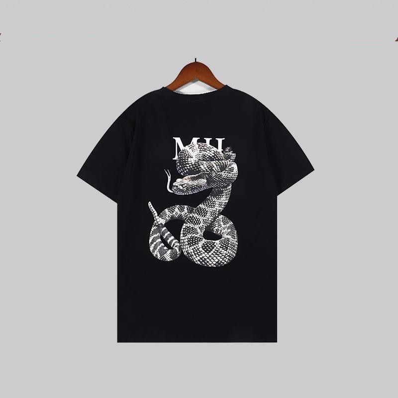 

Mens T Shirt Designer T Shirts polo shirt mens polos Designer Tide Chest Letter Laminated Print Short Sleeve High Street Loose Oversize Casual Tshirt, D47