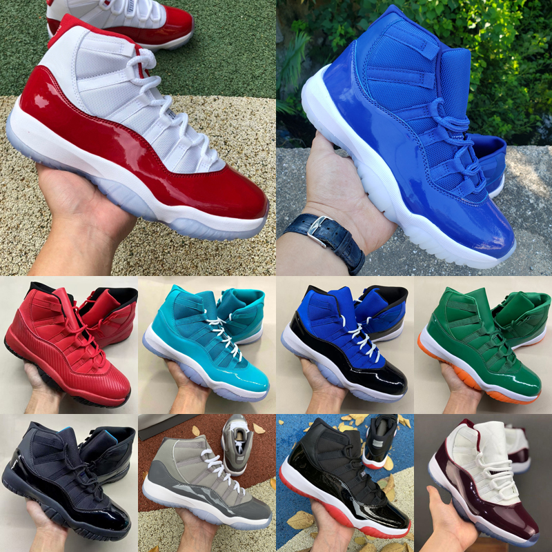 

shoes basketball men women 11s 11 cherry Wine Red Cool Grey Jubilee 25th Anniversary Bred Concord Win Like 96 Cap and Gown mens trainers outdoor sports sneakers, As photo 3