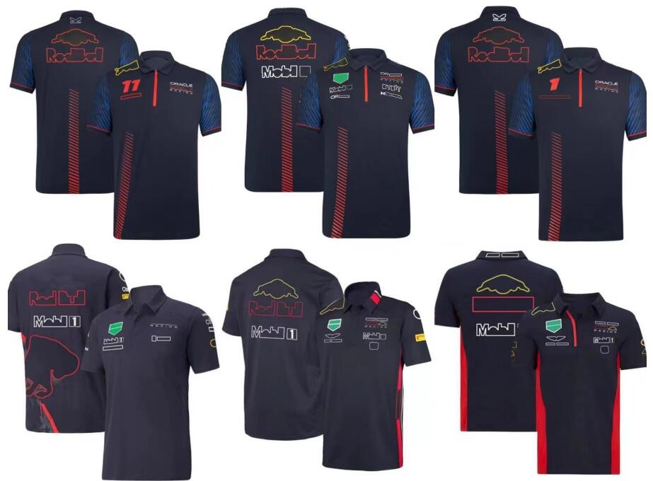 

2023 New F1 Formula One Racing Polo Shirt Short Sleeve POLO Shirt Same Custom Made