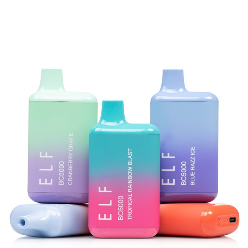 

Authentic Code bang box vape Elf BC5000 ultra E Cigarettes Disposable bar BC 5000 puff 50 flavors 13ml MESH Coil Pods 650mah Recharged Battery Vapes Box lost mar bc 5000