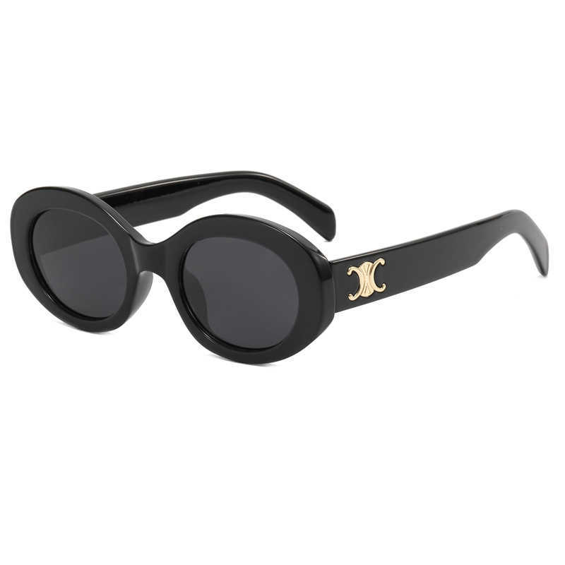 

Frames 2022 New Fashion Network Red Same style Women Personality Street Shooting Oval Sunglasses Men
