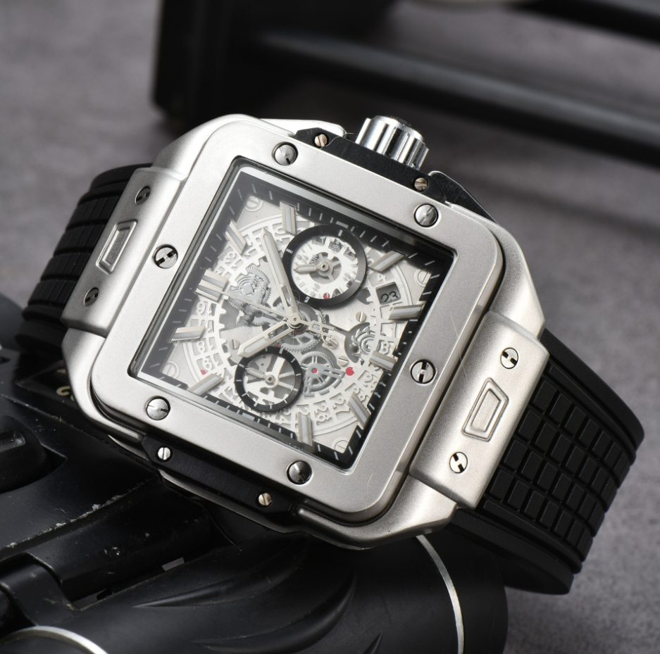 

AAA Tops Luxury New Leather Mechanical Men's watch strap quartz Watch Sports mens Self-wind Watches tourbillon male Wristwatches ss0, 12