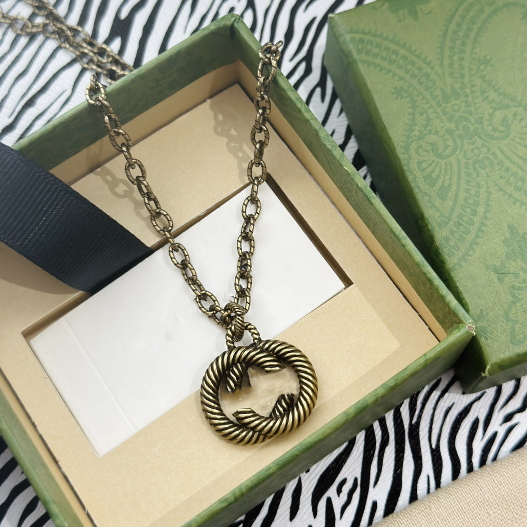 

Woman Cuff Designer Pearl Necklace Fashion Double G Wedding Luxury Crystal Necklace Jewelry Women Men Gift GGity ghf