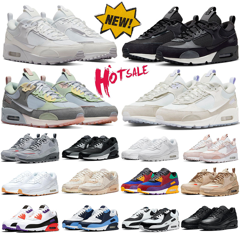 

Designer shoes 90 Running Shoes 90s Sneakers Futura Black White Pink Wolf Grey Fog UNC Hyper Grape Infrared Cargo Khaki Volt Men Women Outdoor Sports Trainers, Blue void