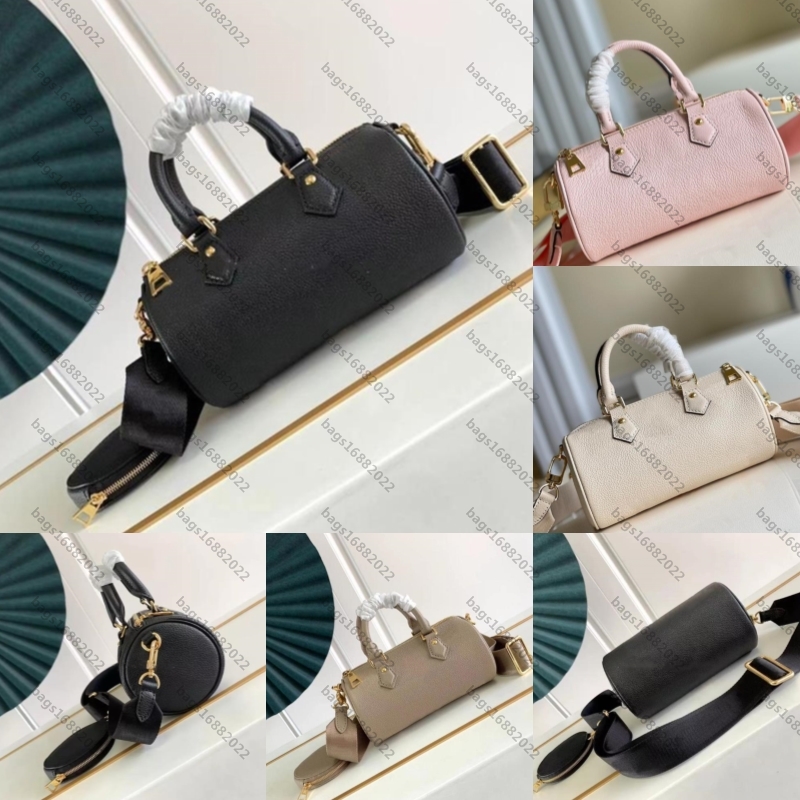 

Luxury papillon bb baguette bags women shoulder crossbody bag designer bag handbag With circular shape wallet bucket bag louise viuton vutton messenger bag tote, Add box