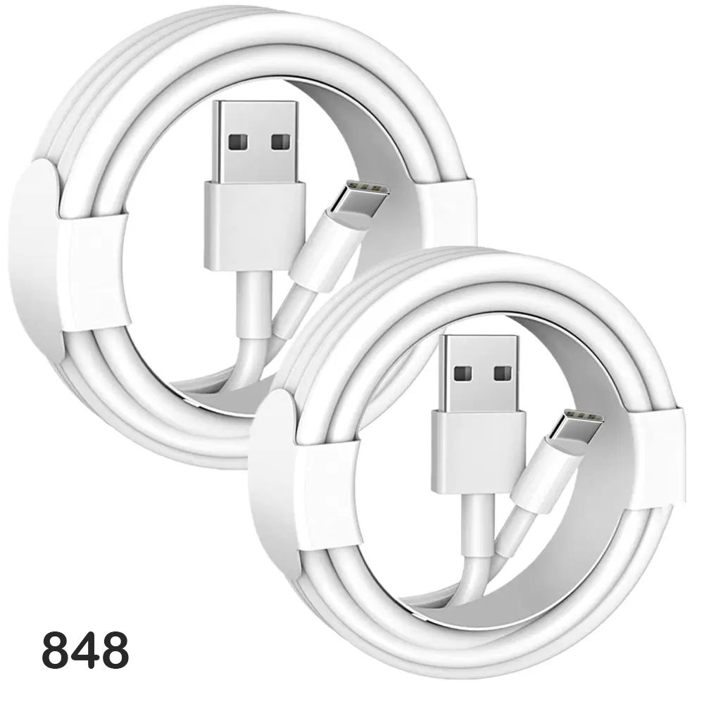 

High speed Quality 1M 3Ft Phone Cables for Micro USB Charger Cable Type C Cable for Android Samsung S8 S9 848D, White