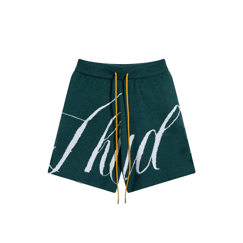 

RHU Mens Solid Color Track Pant Casual Couples Joggers Pants High Street Shorts for Man Lettering Short Womens Hip Hop Streetwear Size -XL S3K8, 01