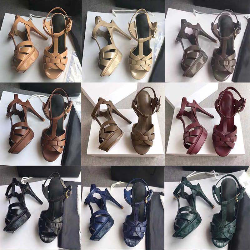 

2023 Women Luxurys Designer High Heels Shoes 10cm Shiny Metal Leather Black White Pink Fashion Luxury Dress Leather Wedding Party high-heeled Shoes With Box