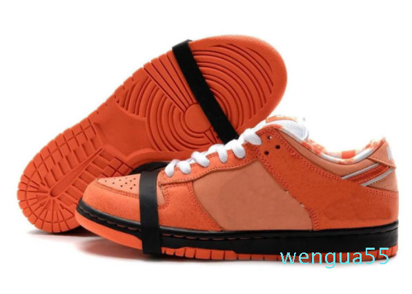 

Buy Designer Low Orange Lobster for sale Slippers Grade school kids men women casual Sport Shoe Trainner Sneakers US4-US11, 1000