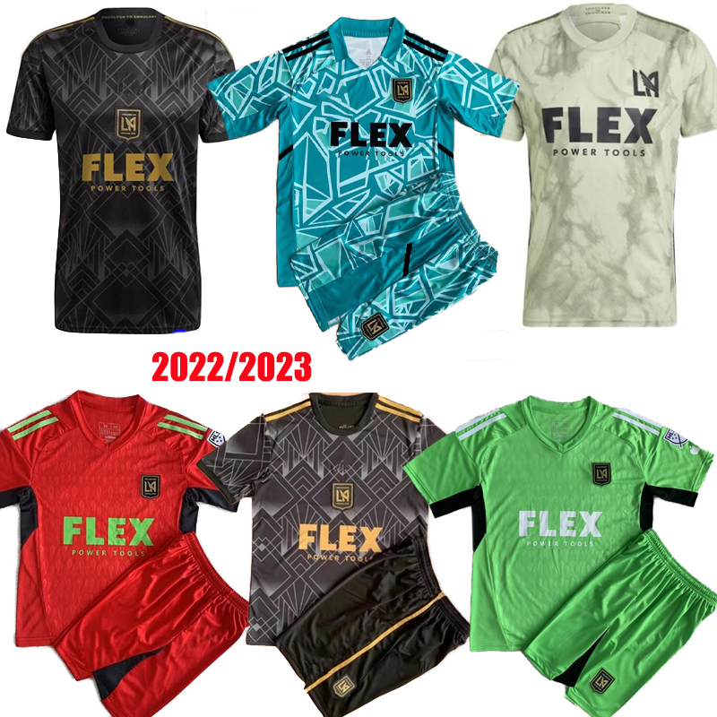 

MLS 2023 2024 Los Angeles FC soccer jerseys LAFC Away VELA home away goalkeeper 23 24 CHIELLINI ACOSTA D BOUANGA KAYE ROSSI man kids kit Football shirts, 2022 home