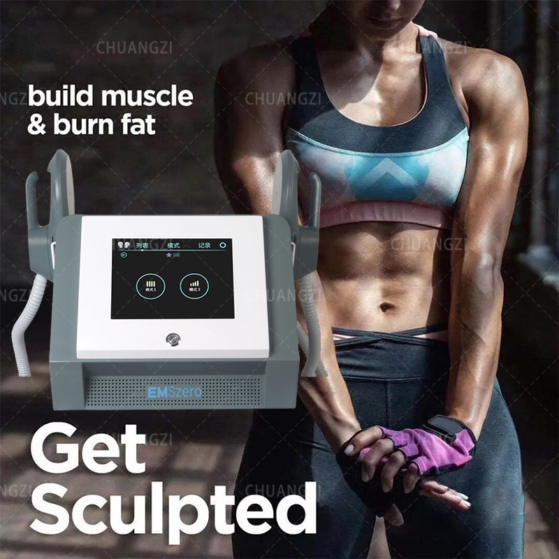 

2023 Newest Beauty instrument 4 handles Muscle Stimulation EMSlim neo Body Sculpting Vibrating Body Massager stimulator EMSzero Machine