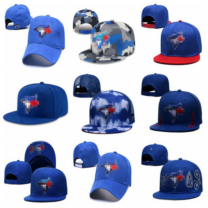 

Blue Jays- Baseball Caps wholesale hot brand Casual Outdoor sports Casquettes chapeus hiphop men women Snapback Hats