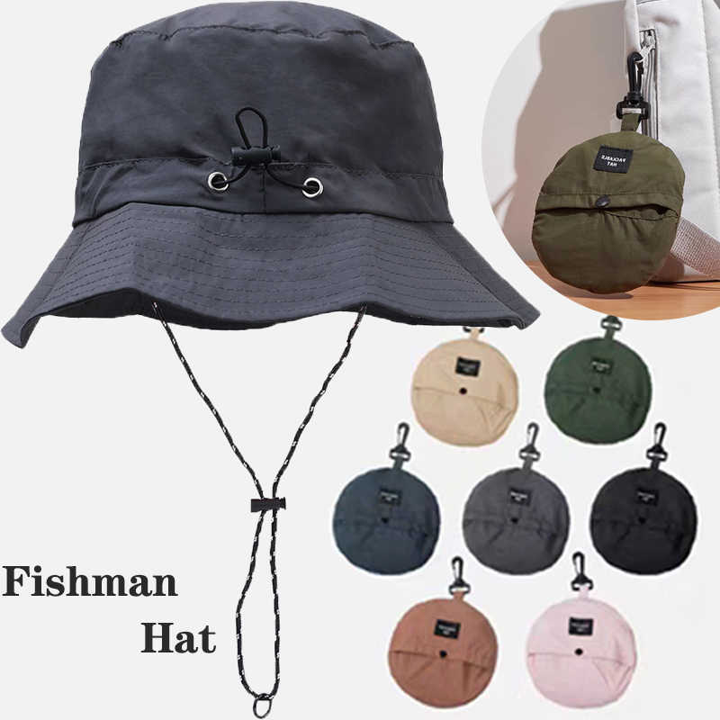

HBP Waterproof Hats Wide Fisherman Brim Hat Women Summer Sun Anti-UV Protection Camping Hiking Mountaineering Caps Men's Panama Bucket Outdoor Hat P230327, Red