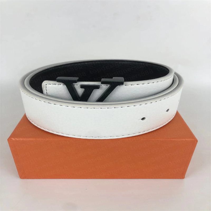 

2023 Men Designers Belts Classic fashion casual letter smooth buckle womens mens leather belt width 3.8cm with orange box, Width 3.8cm with box