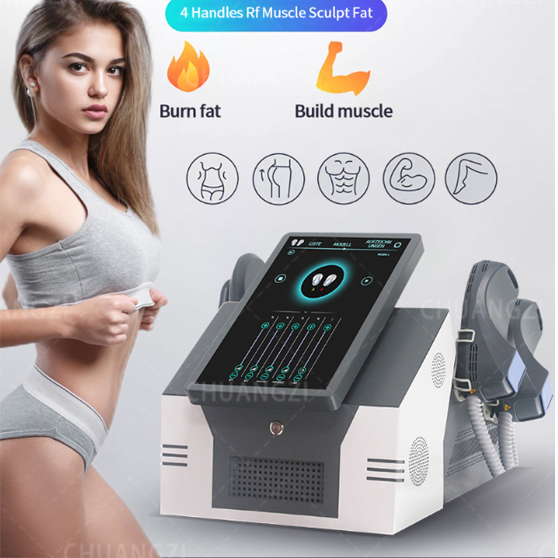

Home Use beauty Instrument Emslim Ems Fat Burning neo Handle Touch Screen Emslim 14 Tesla Portable Emszero body sculpting Machine