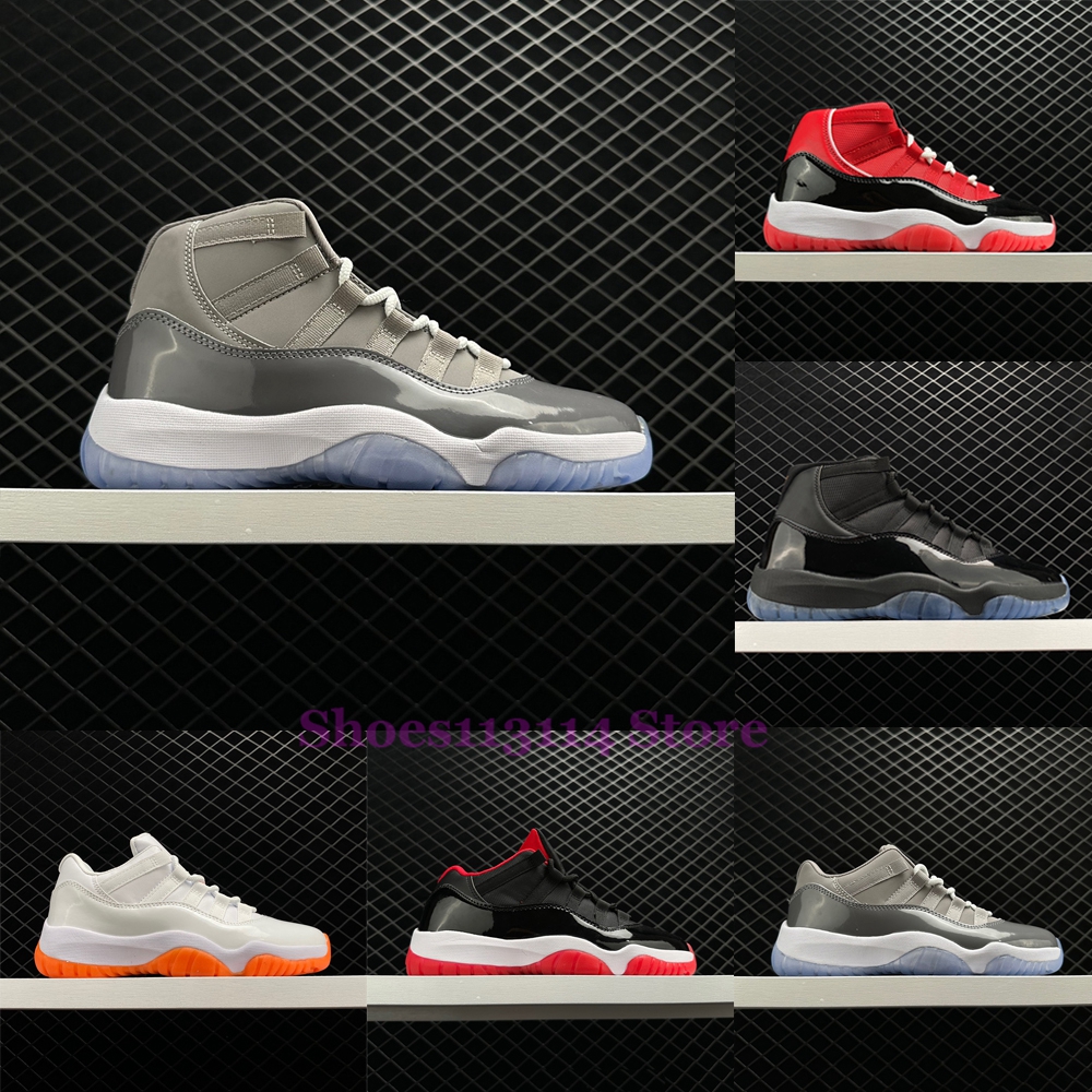 

Cool Grey 11 11s Designer Basketball Shoes Men Jordens Women Jumpman Sneakers Midnight Navy Retro Blue Red Jordas Concord Bred Gamma blue Trainers