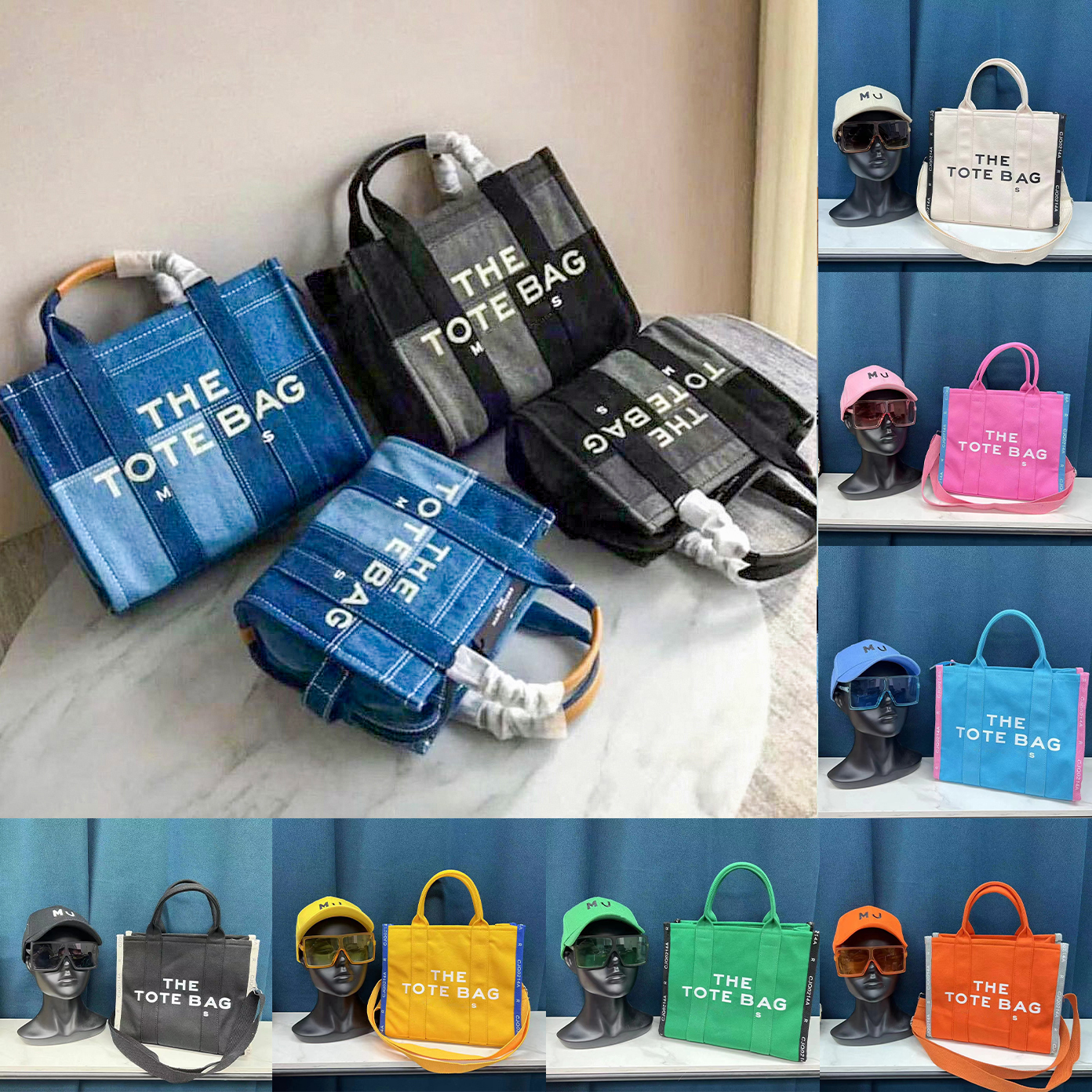 

Marc the tote Bag luxury handbag Womens Mens Designer marc jocobs bag cowboy pochette Shoulder bag Crossbody marcjocobs Canvas nylon clutch shopping summer bags, White