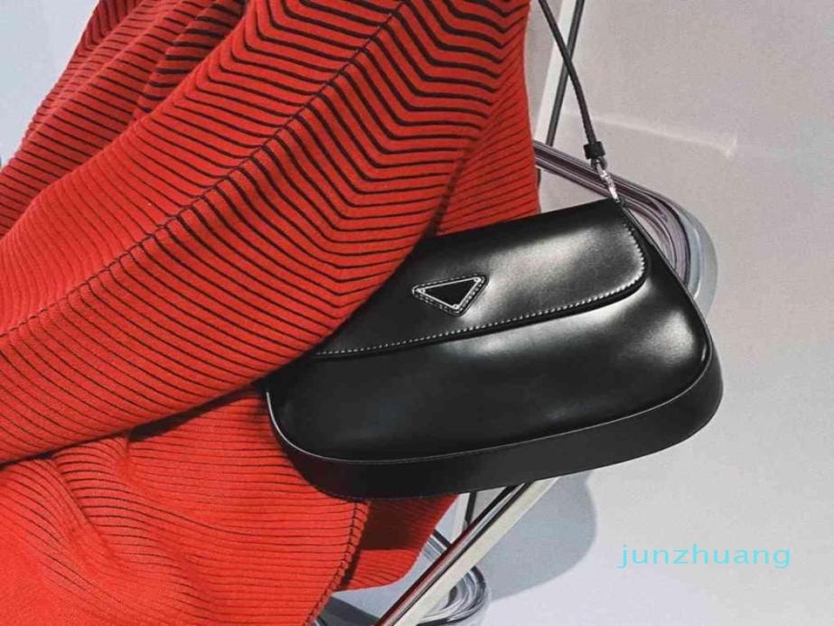 

Designer Women bags underarm Bag bright face flip shoulder portable fashion lady bag6888936, Black