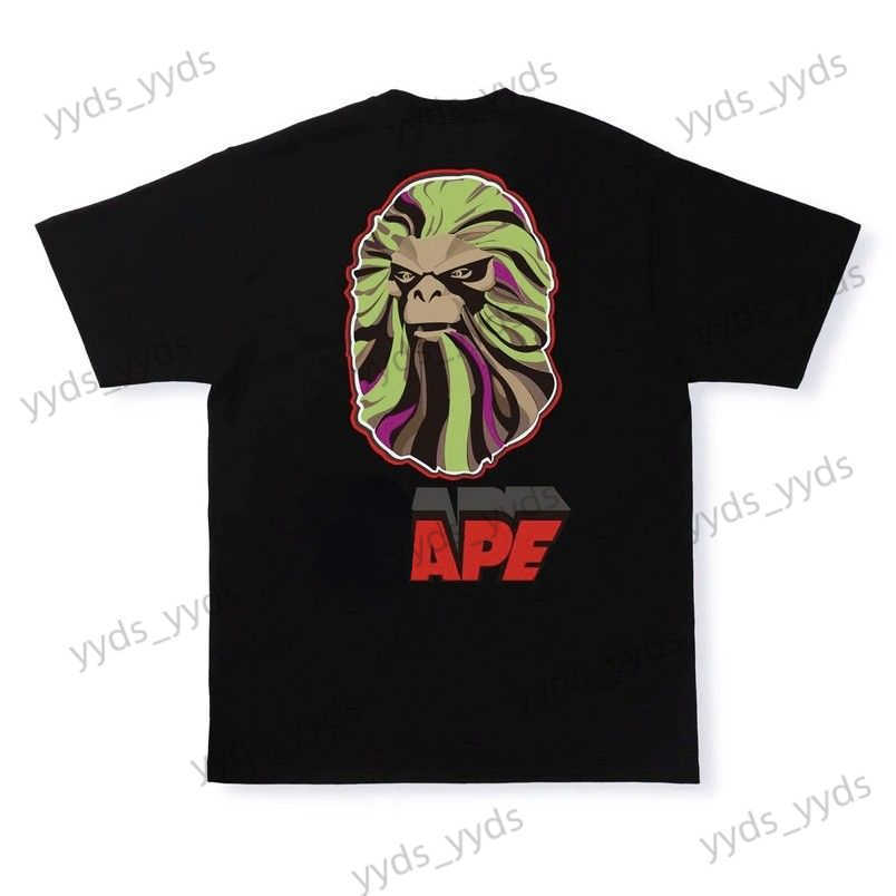 

Men' T-Shirts APE HEAD TEE #1 Ape Man Small Label Back Letter Ape Head Men' T-Shirt Japan T230328, White short sleeve