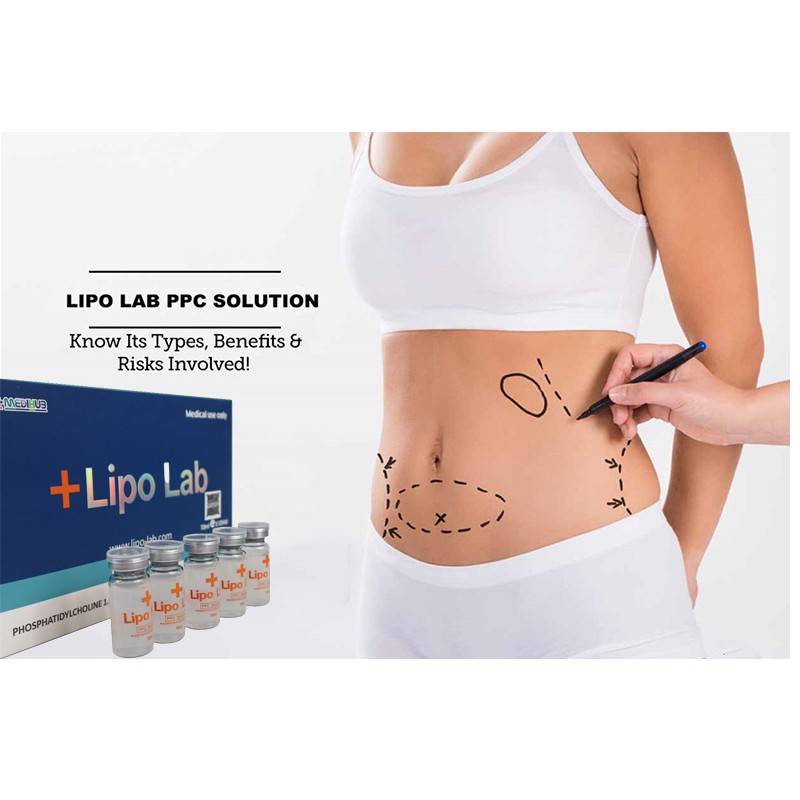 

Kabelline Kybellas Lipo Lab PPC Solution Fat dissolving Double Chin Dissolve Lipolysis 10 vials x 10 ml