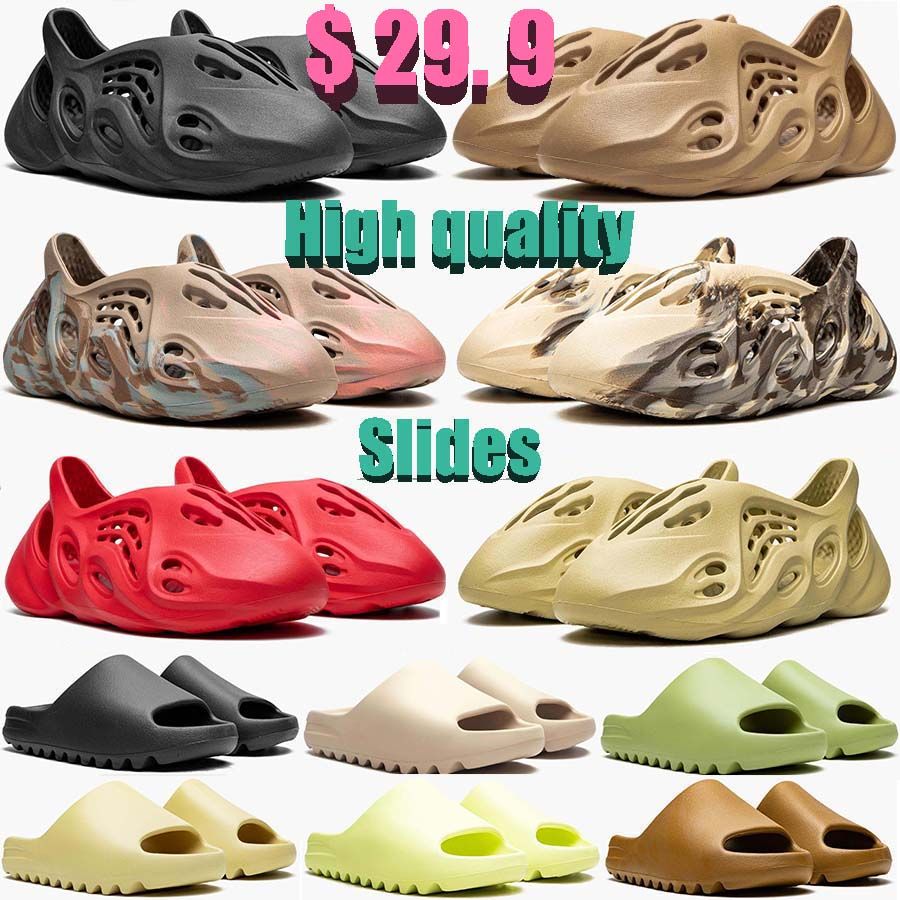 

Slipper Men Women Sandals Slides Runner Ararat Flat Slide Slippers Bone Resin Desert Sand Foam Rubber West Summer West Brown Beach Indoor, 9#