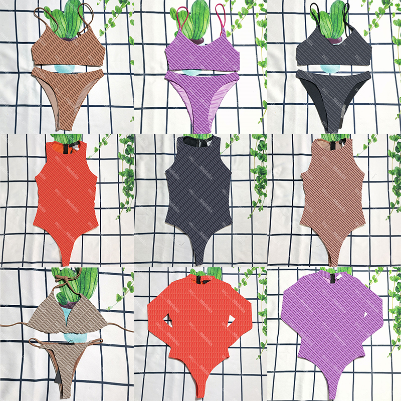 

14 Styles Swimsuit One Piece Fashion Letter Swimwear Sexy Beach Clothes for Women High Waist Ladies Bathing Suit, Style 3