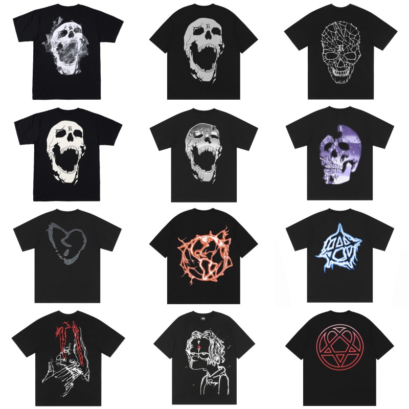 

23SS Mens t Shirt Letter Graphic Print Hip Hop t Shirt Cotton Casual Short Sleeve Multi-style Multi-color Street Clothing, Tt