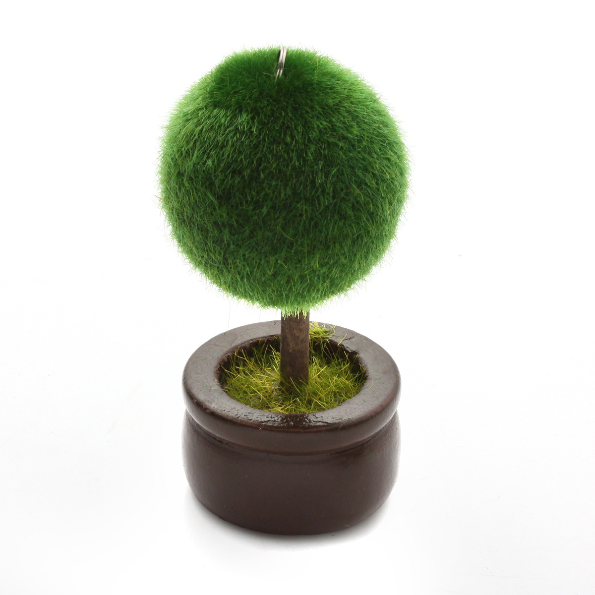 

100pcs Wedding Favors Gift Green Potted Plants Place Card Holder For Green Theme Topiary Tree Place wedding decoration dh008