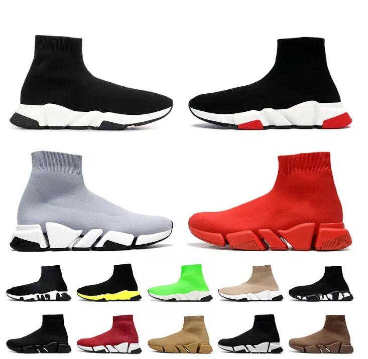 

Sock shoes designer men casual shoes womens speed trainer socks boot speeds shoe runners runner sneakers Knit Women 1.0 Walking triple Black White Red Lace Sports 36-45