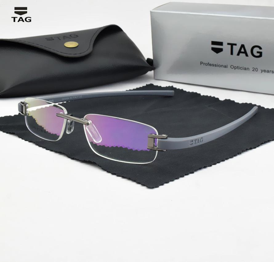 

Sunglasses Frames TAG Brand Frameless frame men eye myopia spectacle frames goggle computer prescription eye for 2211109398813