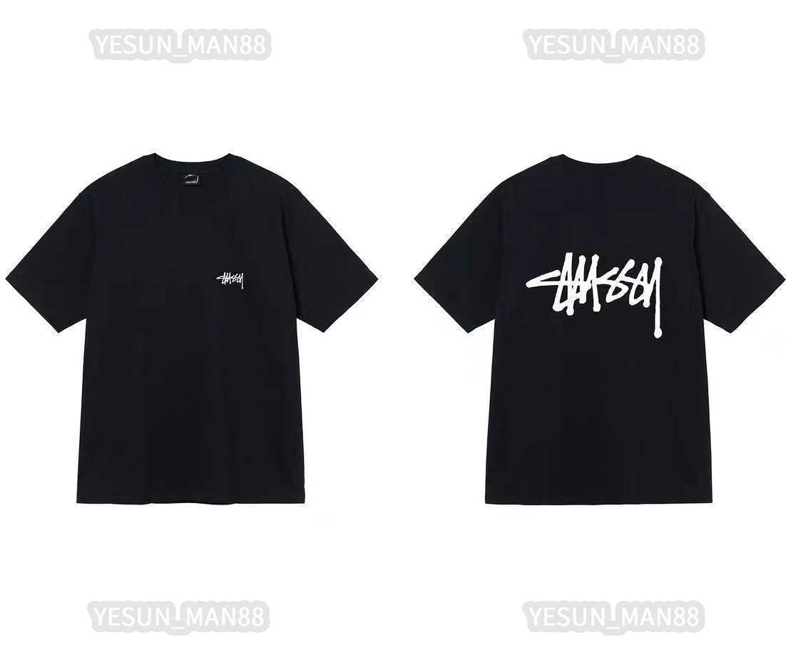 

Designer Luxury stusys Classic T Shirt Basic Alphabet Printing Summer Mens And Womens Couple Loose Short Sleeves Top Tee