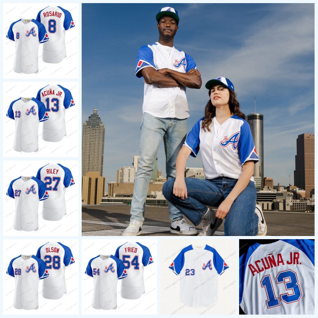 

Braves Michael Harris II 2023 City Connect Jersey Spencer Strider Austin Riley Sean Murphy Max Fried Dansby Swanson Ronald Acuna Jr. Ozzie Albies Matt Olson Atlanta, Women's choose size s-xxl
