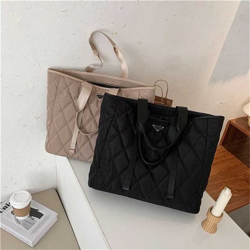 

2023 Designer bag Handbag Autumn and winter high-capacity women's versatile single net red cotton dress, Khaki1