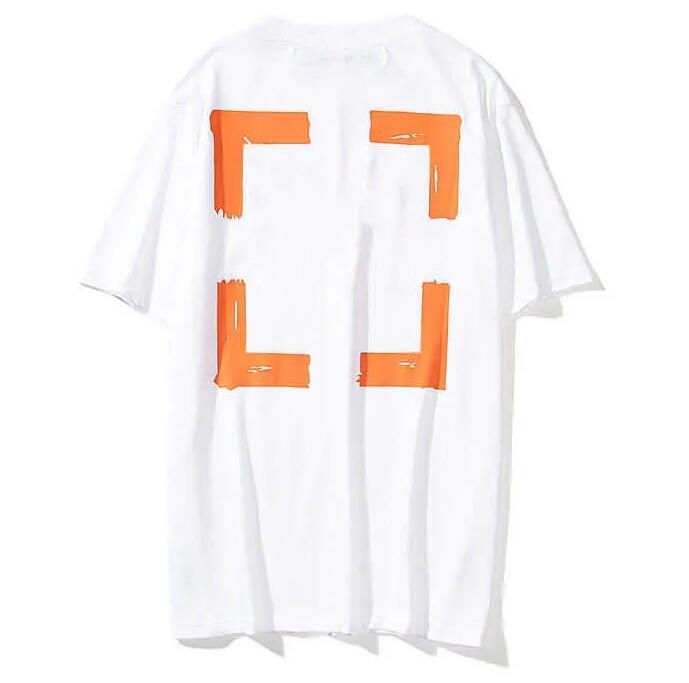

Men's Fashion Tops Sports Tshirt Summer Designer Offs White t Shirts Luxury Cotton Loose T-shirts Casual Short Sleeves Oil Painting