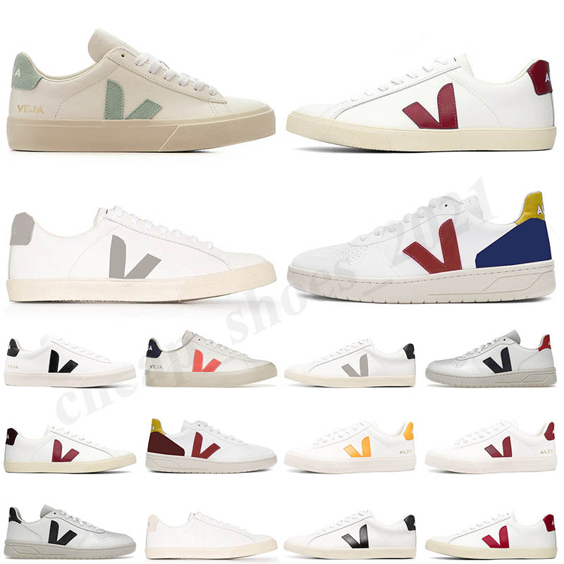 

Designer Sneaker Veja Campo Shoes Casual Shoe Mens Womens Sneakers Original Classic White Unisex Fashion Couples Vegetarianism Style Dhgate Trainers Size 35-45, Color (13)