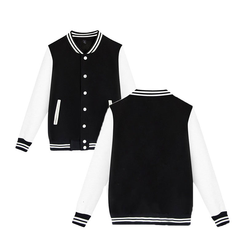 Men's Jackets Spring Autumn Men's Pilot Bomber Couple Baseball Jacket University Varsity Solid Color Casual Korean Clothes Pink Tops 23032