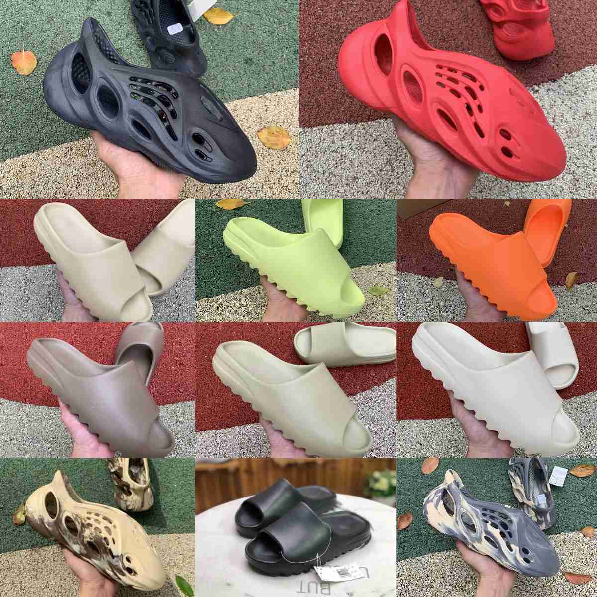 

Slides Slippers Casual Shoes Desert Sand Brown Flat Mens Women Bone Rubber MXT Moon Gray Mineral Blue Vermillion Red Beach Resin Slide Sandal Graffiti Designers Y28, Please contact us