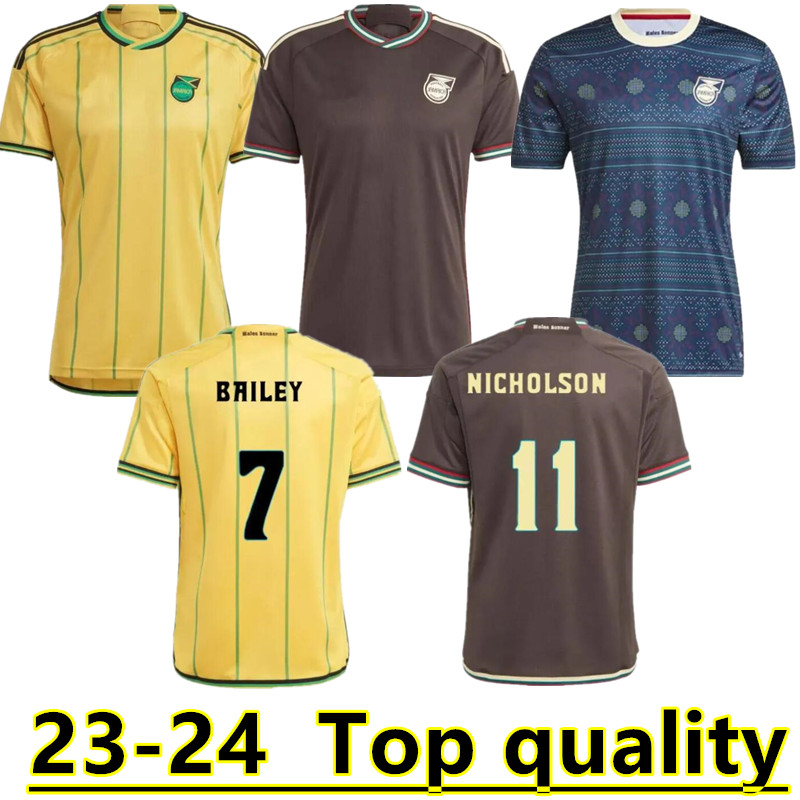 

2023 Jamaica soccer jerseys 23 24 national football team Bailey ANTONIO REID Nicholson LOWE MORRISON home away shirt 666, White