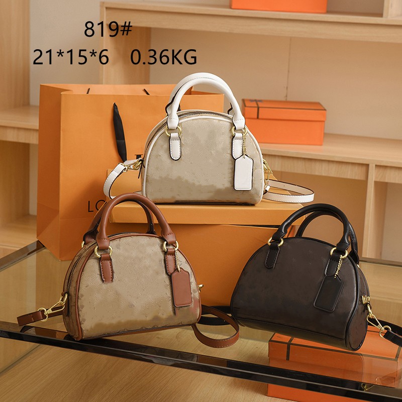 

Luxury Girls letter printed handbag lady style big kids PU leather one shoulder bags fashion women messenger bags A9816, Brown