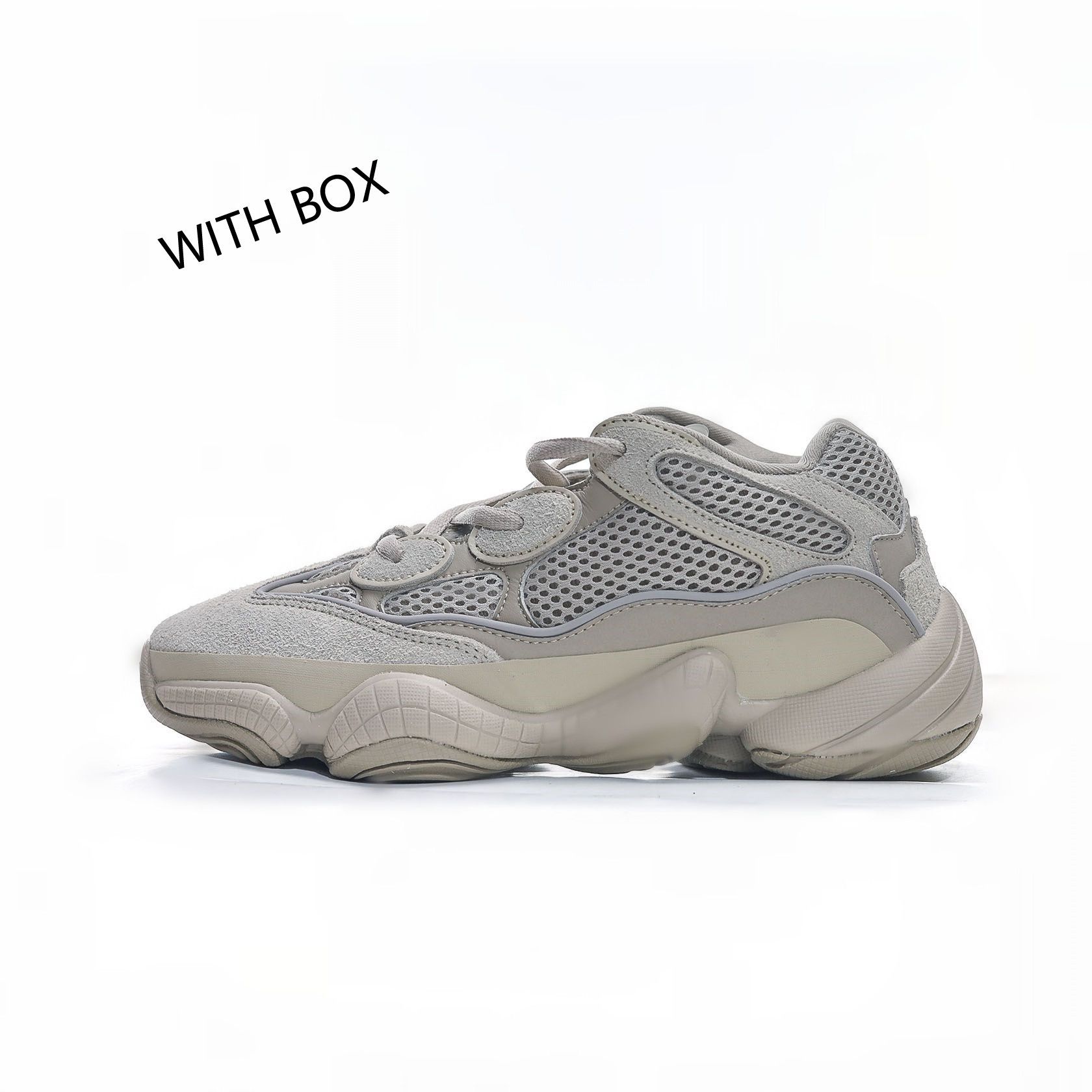 

With Box Yeezzys NEW 500 Men Women Running Shoes kanyes Enflame Taupe Light Lavender Utility Black Salt Blush Soft Vision Stone White Moo kz