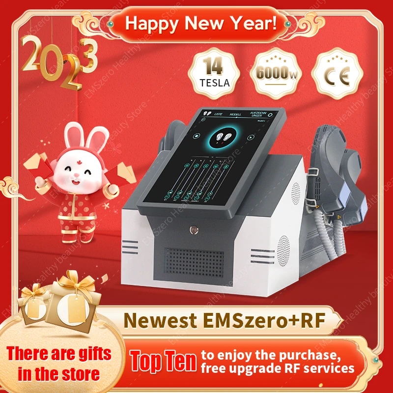 

RF Equipment Neo Emszero13 Tesla 4 Handle neo Fat Burner Muscle Stimulator Styling Electromagnet Styling and Contouring Machine