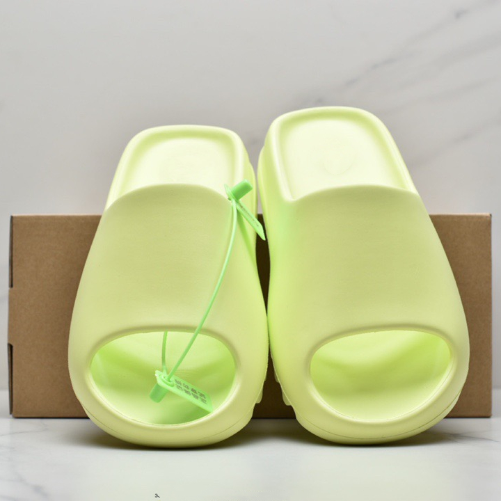 

Designer Slippers Men Woman slider Foam Runner Mens women Slippers Sandal Sandals Desert Sand Core Bone Enflame Orange Onyx Resin Pure Ochre Glow Green woman womans, Pink