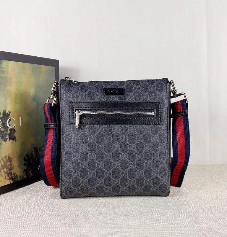 Sac à bandoulière en relief en relief pour hommes Gucci Sac de messager