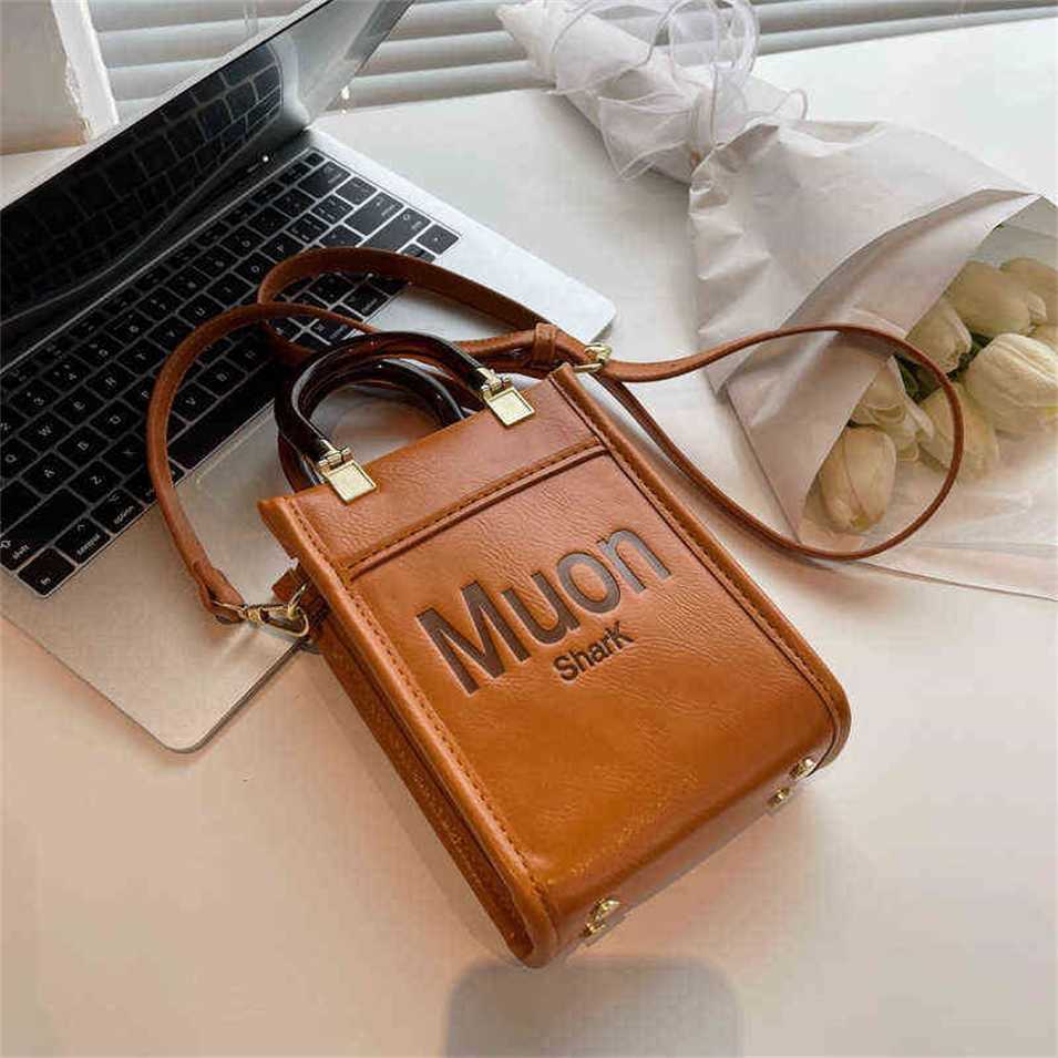 

2023 Designer bag Commuting Texture Portable Small Square Women's 2023 New Child Mother Messenger Bag Foreign Style High Sense Versatile Shoulder, Brown10